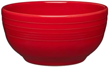 Fiesta® Bistro Coupe Cereal Bowl  22oz (5.5") – Durable Ceramic  Lead-Safe  Dishwasher/Microwave/Oven Safe – Made in USA Dinnerware - Scarlet