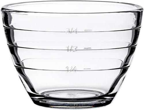 Anchor Hocking 4-IN-1 PREP BOWLS. 6 Piece set (3 Bowls and 3 lids)
