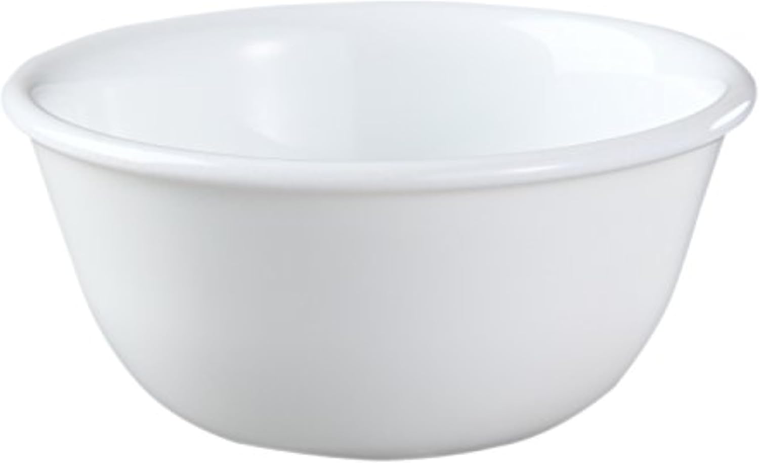 Corelle Vitrelle 6-oz Ramekin Bowls  Set of 6 Chip & Crack Resistant Bowls  Great For Dips  Condiments  Ice Cream  Small Side Dishes  Ceramic Dessert Bowls Set  Winter Frost White